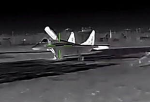В ГУР показали, як знищили російський винищувач МіГ-29 у Криму (відео)