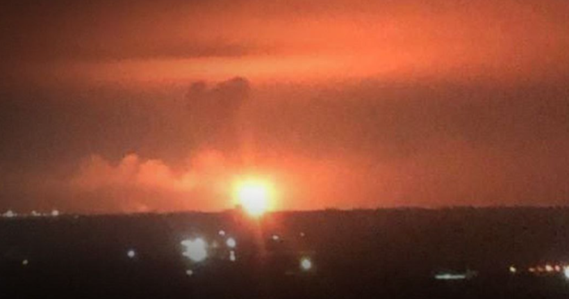 У Генштабі підтвердили ураження Сизранського НПЗ та морського порту у Краснодарському краї