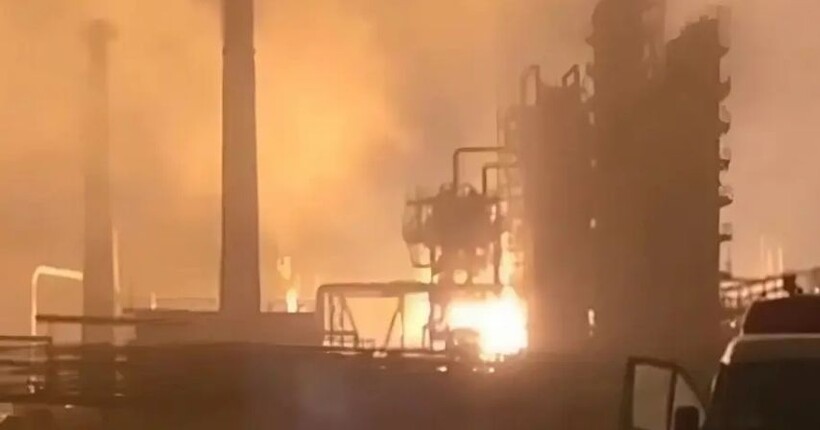 Генштаб підвердив чергове ураження Рязанського НПЗ і підприємства на ТОТ Луганщини
