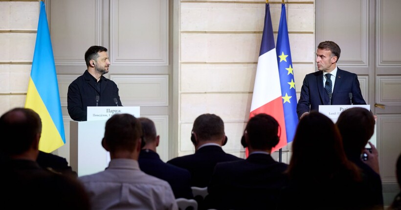 Макрон підтвердив свій візит до Лондона для переговорів із Зеленським, Страмером та Мерцом