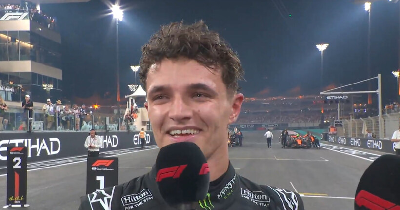 Ландо Норріс став чемпіоном Формули-1 на Гран-прі Абу-Дабі