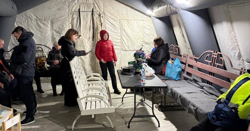 У Фастові розгорнули тимчасовий мобільний вокзал