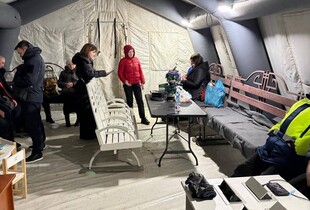 У Фастові розгорнули тимчасовий мобільний вокзал