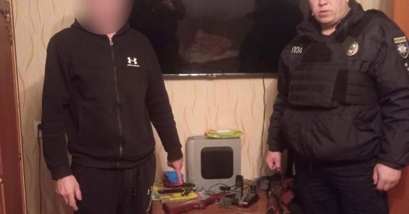 Стріляв з вікна у підлітків: сумчанина затримали