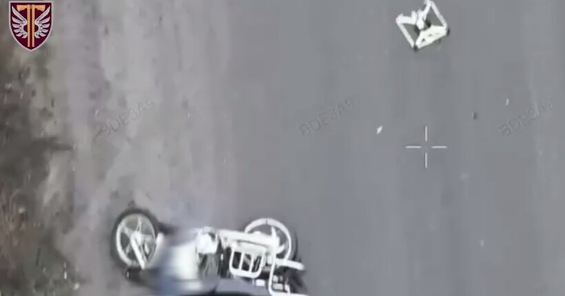 Окупанти вбили цивільного дроном і замінували місце удару 