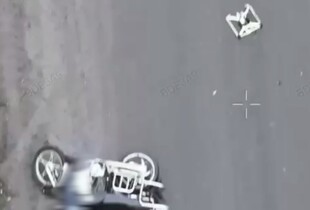 Окупанти вбили цивільного дроном і замінували місце удару 