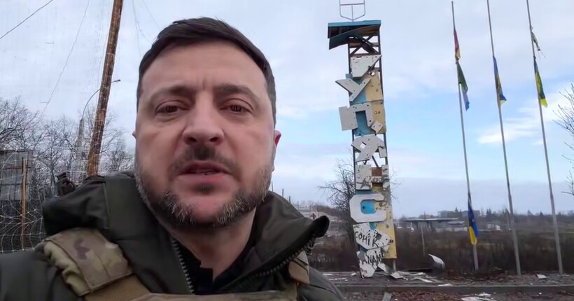 Зеленський приїхав у Куп’янськ (відео)