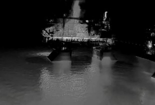 Дрони СБУ повторно уразили нафтовидобувні платформи рф у Каспійському морі