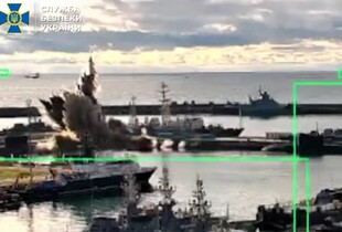 Підводні дрони СБУ вперше уразили російський підводний човен (відео)