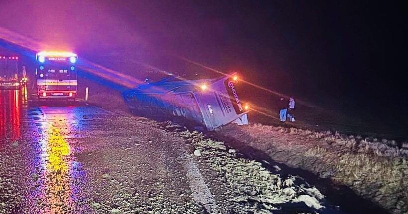 Автобус з українцями перекинувся у Словаччині: є постраждалі