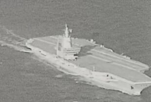 Новий китайський авіаносець вперше пройшов Тайванською протокою