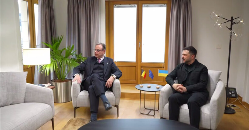 Зеленський обговорив з прем'єром Бельгії репараційний кредит для України