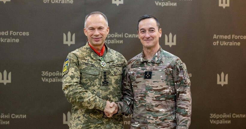 Сирський зустрівся з головнокомандувачем Збройних Сил Франції: про що говорили