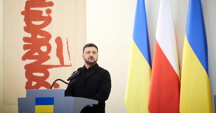 Зеленський про візит до Польщі: Якість відносин і довіра важливіші за інтенсивність