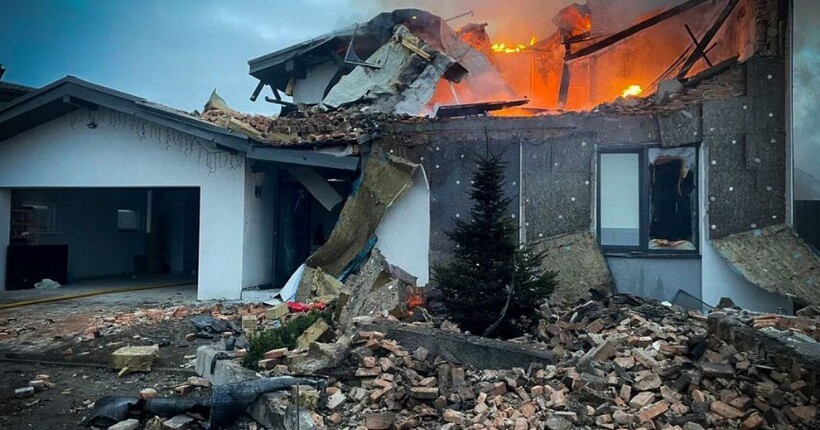 На Київщині через атаку ворога загинула одна людина, ще троє поранені - ДСНС (фото)