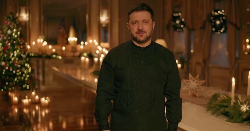 Зеленський привітав українців з Різдвом (відео)