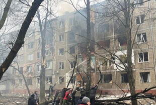 В Чернігові після влучання 