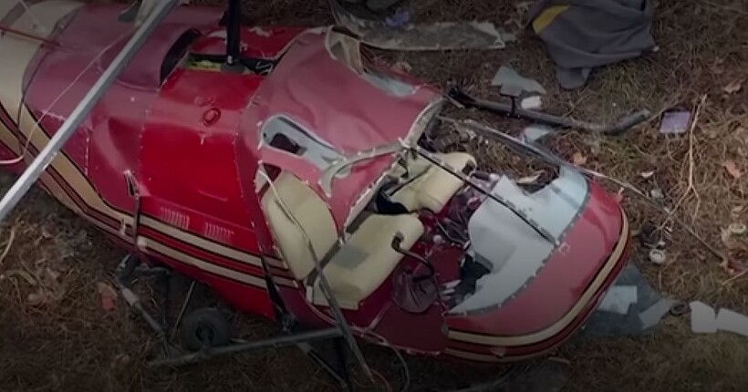 У США зіткнулися два гелікоптери: з'явилося відео з місця авіакатастрофи