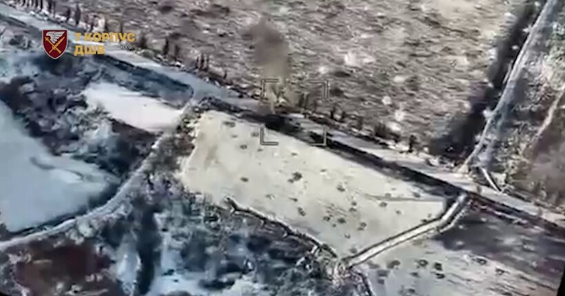 Сили оборони знищили колону окупантів під Покровськом (відео)