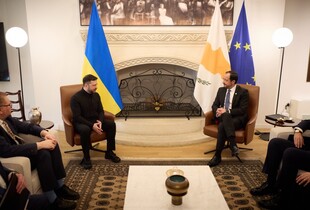 Зеленський з президентом Кіпру обговорили посилення тиску на рф