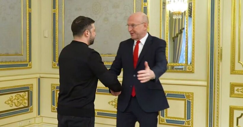 Зеленський провів зустріч з очільником британського Міноборони Гілі