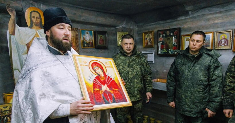 Окупанти знімали 