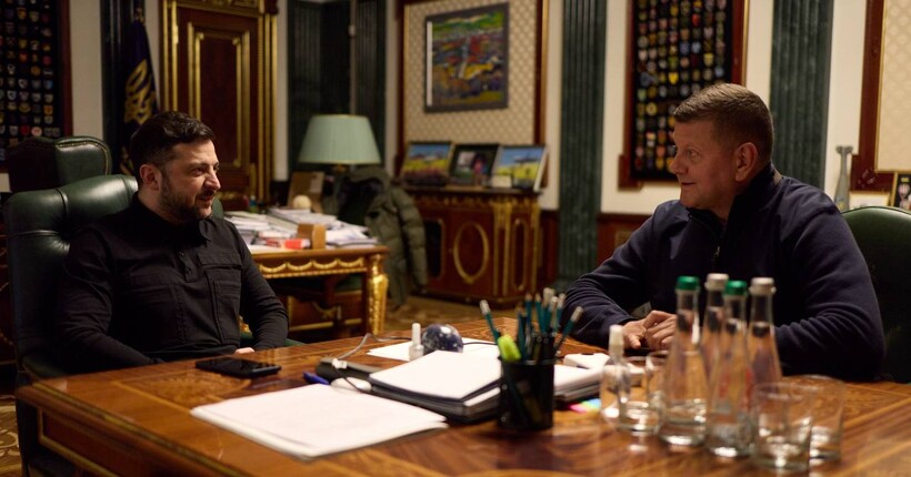 Зеленський зустрівся із Залужним: обговорили дипломатичні завдання