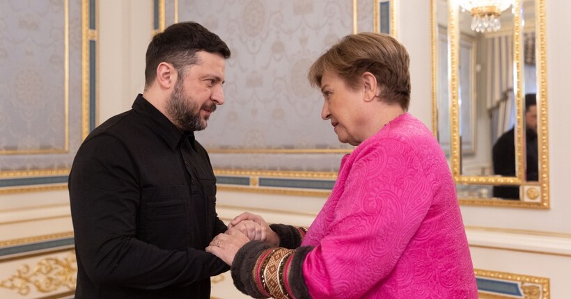 Зеленський зустрівся з директоркою-розпорядницею МВФ: що обговорили