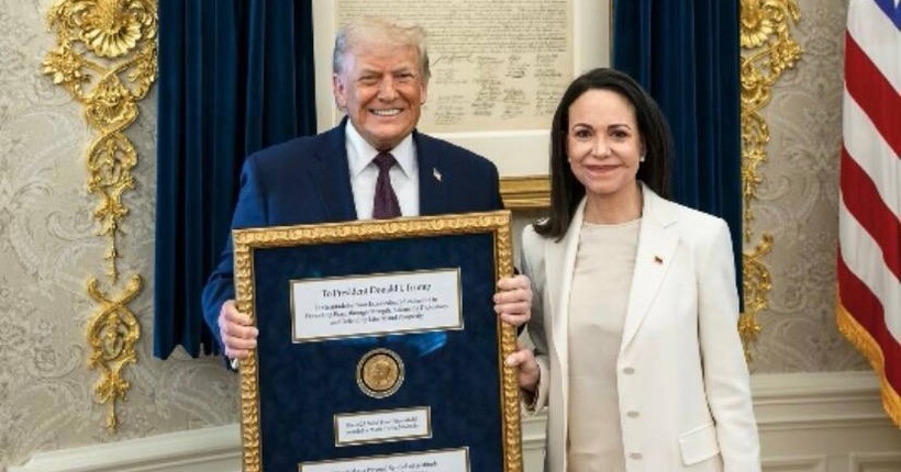 Мачадо “нагородила” Трампа своєю Нобелівською премією миру