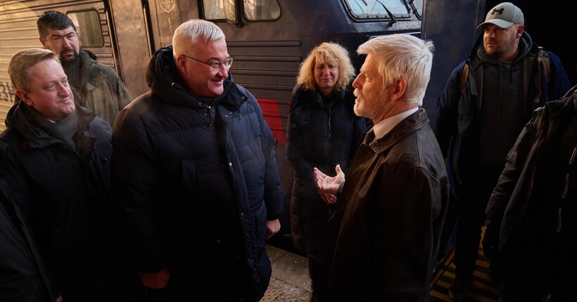 Президент Чехії приїхав в Київ 16 січня