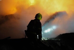 Ворог поцілив по промисловому об’єкту на Полтавщині (фото)