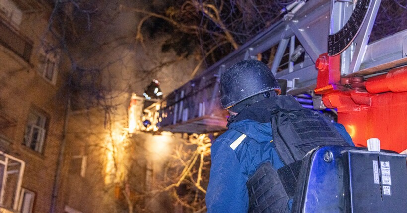 Удар по Києву: зафіксовані руйнування в п'яти районах, є загиблий і поранені