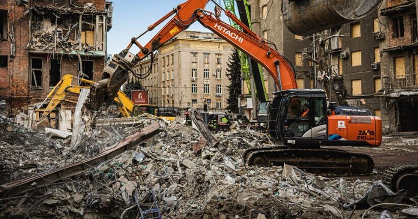 Росіяни ударами по Україні 