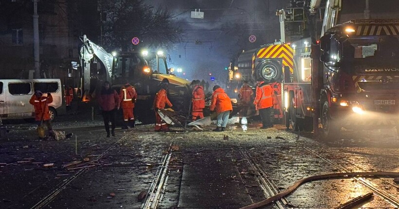 росія вночі атакувала Одесу БпЛА: 22 людини постраждали