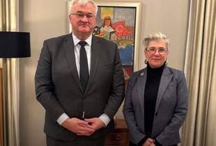 Сибіга прийняв пані посла Канади Наталку Цмоць: подробиці зустрічі