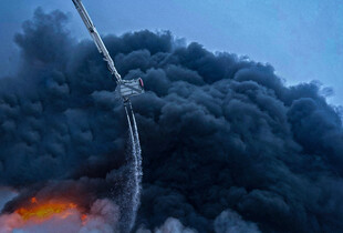 На Львівщині досі гасять пожежу на об'єкті 