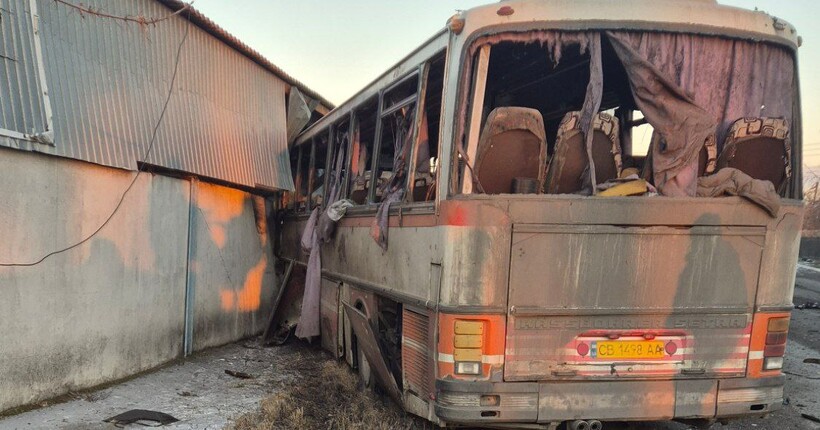 Удар по автобусу під Павлоградом: з’явилися нові деталі трагедії