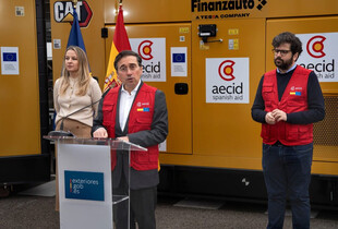 Іспанія передала Україні шість генераторів, які можуть забезпечити світлом 14 тисяч людей