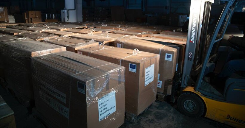 Київ отримав 177 генераторів від Євросоюзу для підтримки енергетики