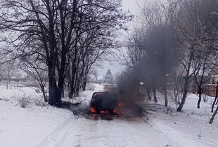На Запоріжжі російські окупанти атакували дроном автомобіль: є поранені
