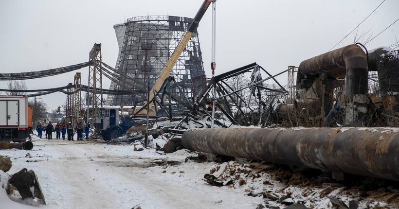 Дарницька ТЕЦ: Кличко показав як виглядає об'єкт після обстрілу (фото)