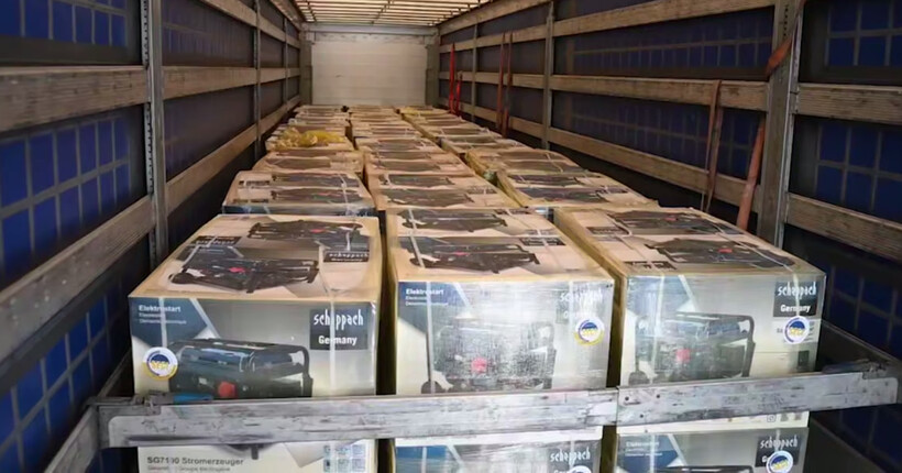 Україна отримала 300 генераторів для лікарень та шкіл від SECI