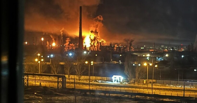 ЗСУ уразили нафтобазу в Саратовській області рф та військові об’єкти на ТОТ