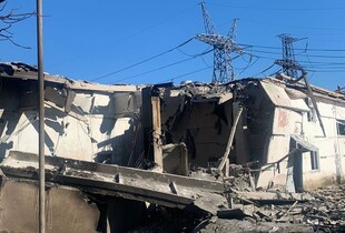 Бурштинська ТЕС зупинилася після російського обстрілу, місто залишилось без тепла і води