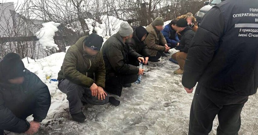 Прикордонники ДПСУ викрили канал незаконного переправлення чоловіків за кордон за $10 000