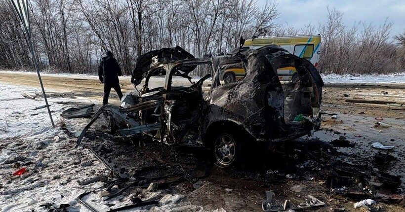 На Харківщині російський дрон атакував авто медиків: є загибла та постраждалі