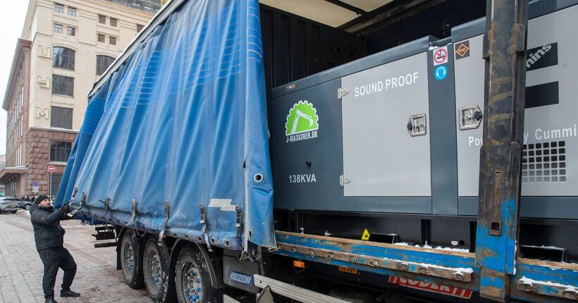 Партнери за два тижні передали Україні понад 560 одиниць енергообладнання