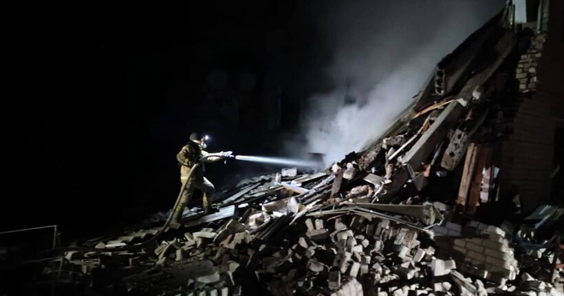 Нічна масована атака окупантів забрала життя двох людей, більше 10 поранено – Зеленський