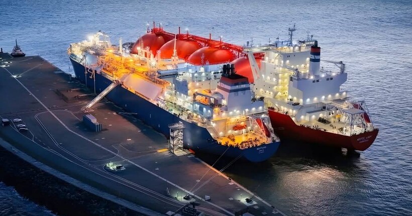 Україна вперше отримала ЗПГ через термінал в Німеччині