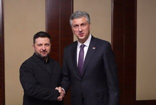 Зеленський провів зустріч із прем'єром Хорватії Пленковичем у Києві: подробиці